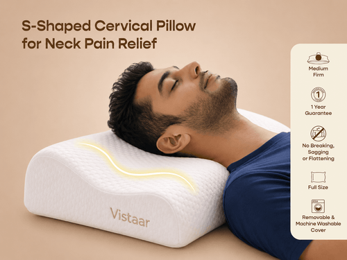 Vistaar™ OrthoCloud Orthopaedic Memory Foam Pillow